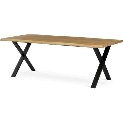 Autronic HT-F4321 OAK Jídelní stůl 210 x 100 cm mdf divoký dub Hnědá