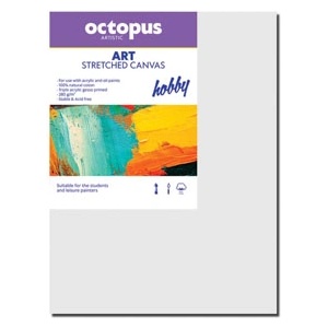 UNIVERZAL Платно за рисуване Octopus, с рамка, 20x20cm (35152-А)