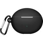 Techsuit Силиконов калъф за Huawei FreeBuds 6i - Techsuit Smooth Ultrathin - Черен