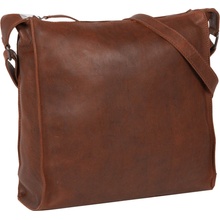 Justified dámska kožená crossbody kabelka Luisa hnedá