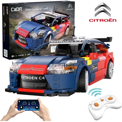 IQ models Programovateľná RC stavebnica 1:20 Citroën C4 WRC - 329 dielikov