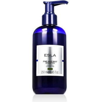 ESLA Italy Daily Fine Hair Daily Shampoo 250 ml подхранващ шампоан за блясък на тънка коса унисекс