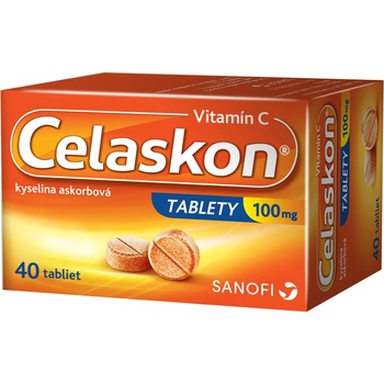 Celaskon tablety Vitamin C 100 mg tbl.40 x 100 mg