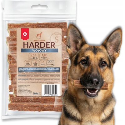 MACED Super Premium Harder Hovädzie mäso na žuvanie pre psov 500 g