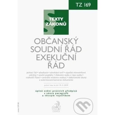 Občanský soudní řád, exekuční řád - texty zákonů