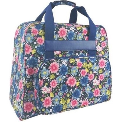 Taška na šicí stroj - květinový vzor – Zboží Dáma