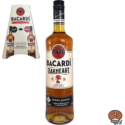 Bacardi Spiced 35% 0,7 l (čistá fľaša)