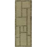 Flair Rugs Зелена ръчно изработена вълнена пътека 80x230 cm Harris Modula Wool - Flair Rugs (503119382686)
