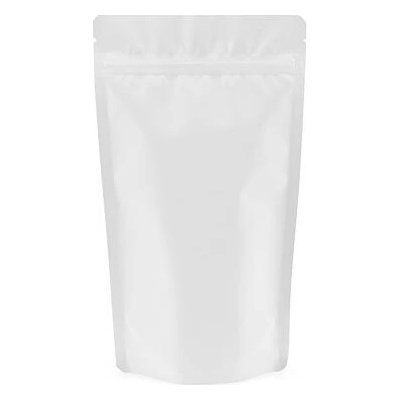 Doypack ZIP | bílý mat | recyklovatelný obsah 250ml (110 × 185 + 65mm)