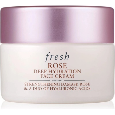 fresh Rose Deep Hydration Face Cream хидратиращ крем за лице с хиалуронова киселина 15ml