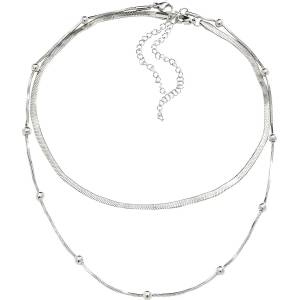 HARAHU Колие ro-28345 - Сребърен kp28345