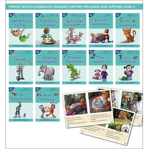 Phonic Books Dandelion Readers Further Spellings and Suffixes Level 4 Toad Refuses to Play: Decodable Books for Beginner Readers Alternative Spellings (ISBN: 9780744095326)