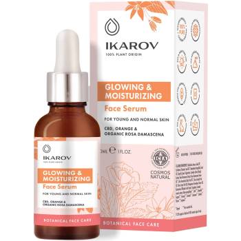 Image 1 of Ikarov Озаряващ и овлажняващ серум за лице, 30 ml