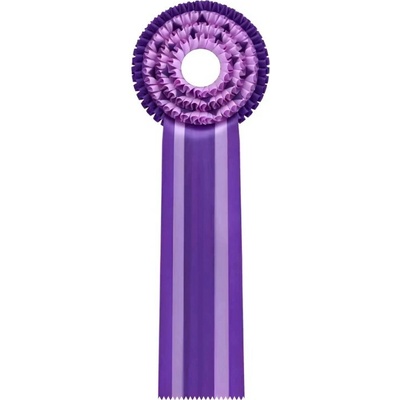 Kokarda čtyřřadá fialová – Zboží Mobilmania