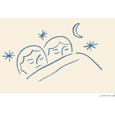 Plagát 40x30 cm Slumber – Amélie Lehoux – The Poster Club
