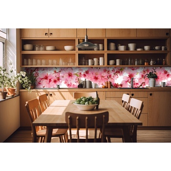 DIMEX ART s. r. o Фототапет за кухня - ябълков цвят 420 x 60 см