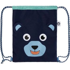 Affenzahn Детска детска раница Affenzahn Kid's Sportbeutel Bär Kids' backpack - Blue - размер One Size (508-0752-0111)