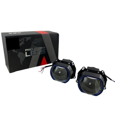 Лед лупи за вграждане 3" a38 6000k - квадратни