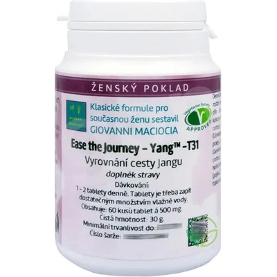 Giovanni maciocia T31 Vyrovnání cesty Jangu 60 tablet