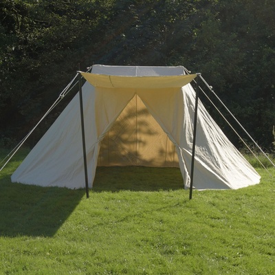 Deepeka Saský stan Jorvik 2x4m, 340g/m2, přírodní barva