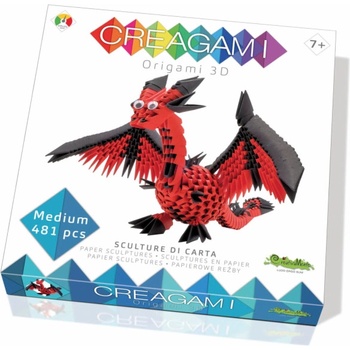 Creagami Origami 3D Dragon 481 Pieces
