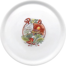 Saturnia porcelánový talíř na pizzu 310mm s dekorem „Pizza“