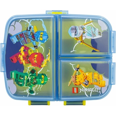 Stor Lego desiatový box s priehradkami Ninjago XL