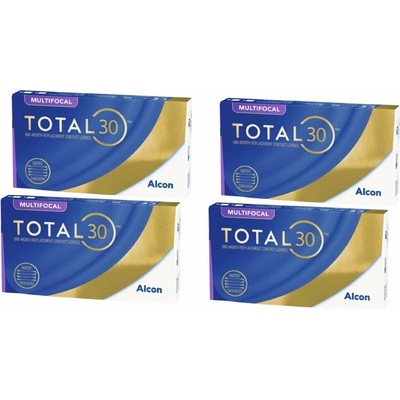 Alcon TOTAL30 Multifocal 6 šošoviek výhodné balenie 4 krabiček