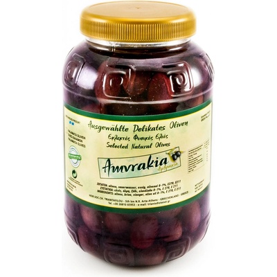 Amvrakia černé olivy Kalamata s peckou 1 kg