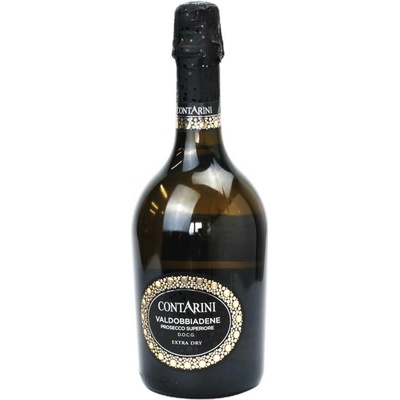 Contarini Valdobbiadene Prosecco Superiore D.O.C.G. Extra Dry 11,5% 0,75 l (holá láhev)