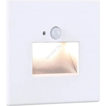 Paulmann 93133 - LED/1, 2W Лампа за стълбище със сензор EDGE 230V бял (W4468)