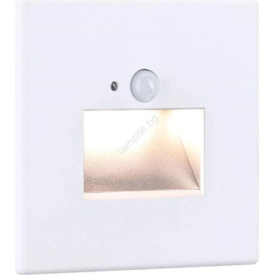 Paulmann 93133 - LED/1, 2W Лампа за стълбище със сензор EDGE 230V бял (W4468)