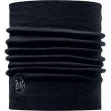 Buff Heavyweight Merino Wool Neckwarmer solid black