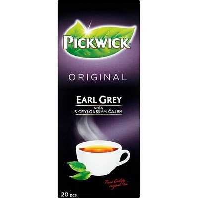 PICKWICK čierny Earl Grey 20 x 1,75 g