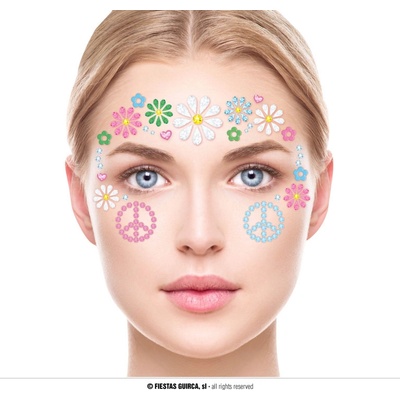 Brilianty s lepidlem Hippie