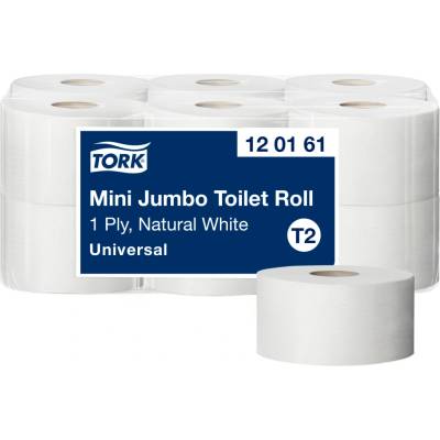Tork v Mini Jumbo roli Universal T2 1-vrstvový 12 ks