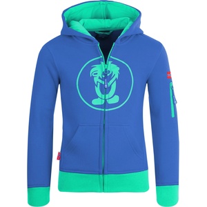TROLLKIDS Детски суичър Trollkids Kids Sortland Jacket Hoodie - Midnight Blue / Dark Mint - размер 92 (EU) (704-1558-0711)