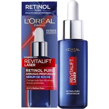 L'Oréal Revitalift Laser X3 Night Serum s retinolem 30 ml