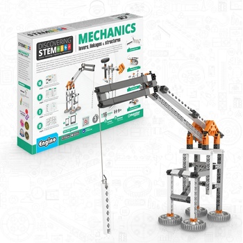 Engino Конструктор Engino Discovering STEM Mechanics - Лостове, връзки и структури (6611020189)