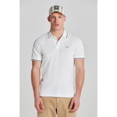 Gant Tipping SS pique Polo white