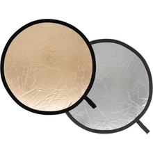 Lastolite Collapsible Reflector 50cm Sunfire/Silve