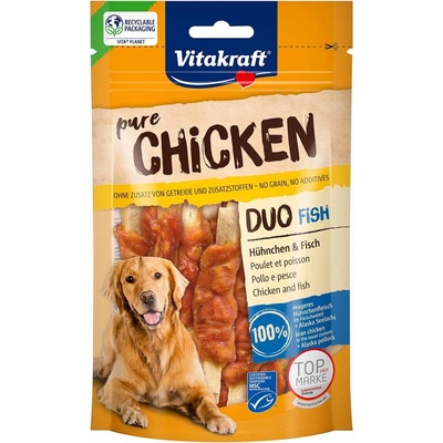 Vitakraft CHICKEN Duo kuře a ryba s certifikátem MSC 3 x 80 g