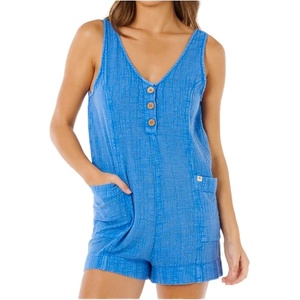 Rip Curl Дамски гащеризон Rip Curl Women's Classic Surf Romper Jumpsuit - Bright Blue - размер XS (102-5208-0212)