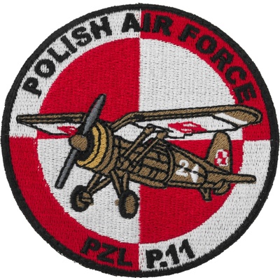 Nášivka PiK Polish Air Force PZL P.11