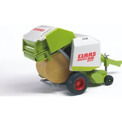Bruder 02121 Farmer - Claas Rollant 250 vlek k traktoru na výrobu balíků slámy 1:16