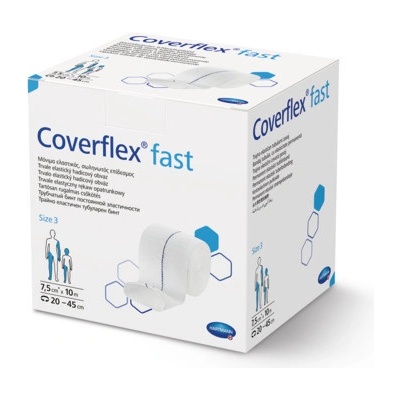Coverflex fast hadicový obvaz 7,5 cm x 10 m 1 ks