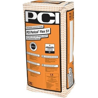 PCI Pericol Flex S1 lepidlo 5 kg Bílé