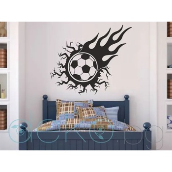 Image 1 of Футболна топка - атрактивен стикер за декорация (1222)