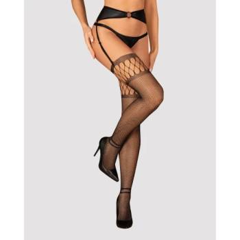 Obsessive Мрежести чорапи за жартиери Obsessive S826