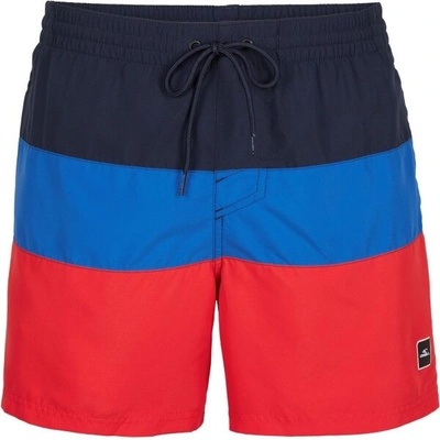 O'Neill pánské kraťasy Frame block shorts N2800006-23017 červené